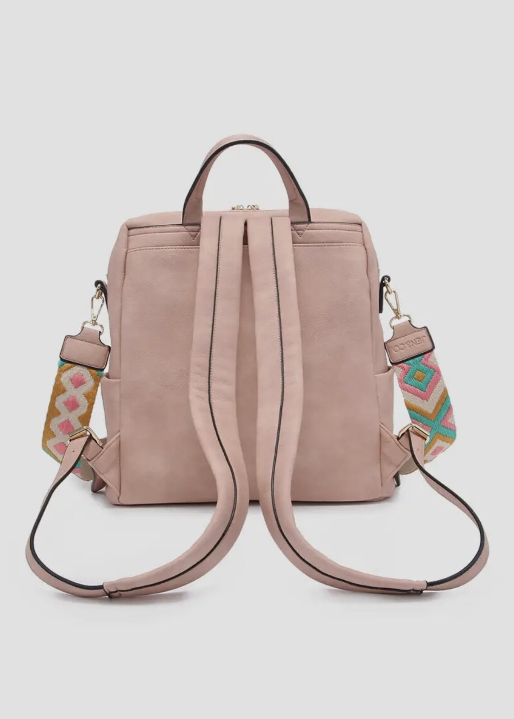 Jen & Co. Merlot Amelia Backpack with Guitar Strap