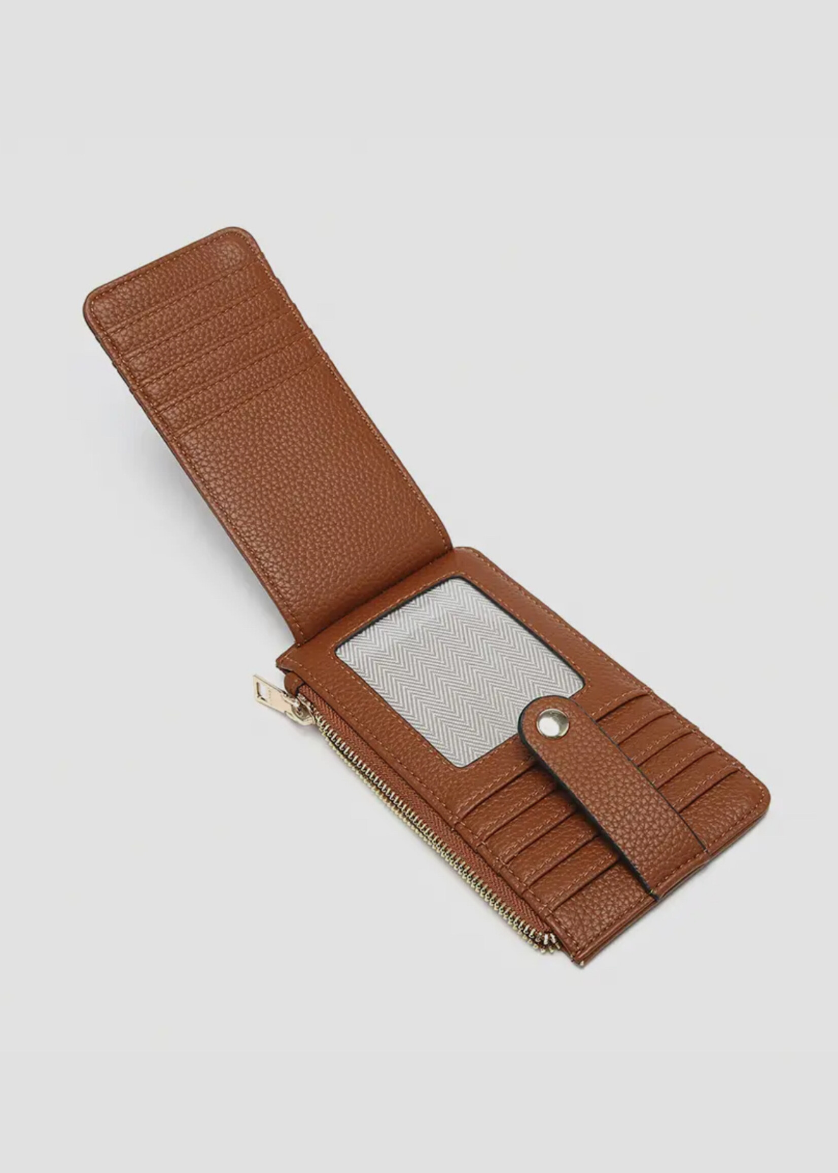 Jen & Co. The Mae Multi-Card Wallet in Brown