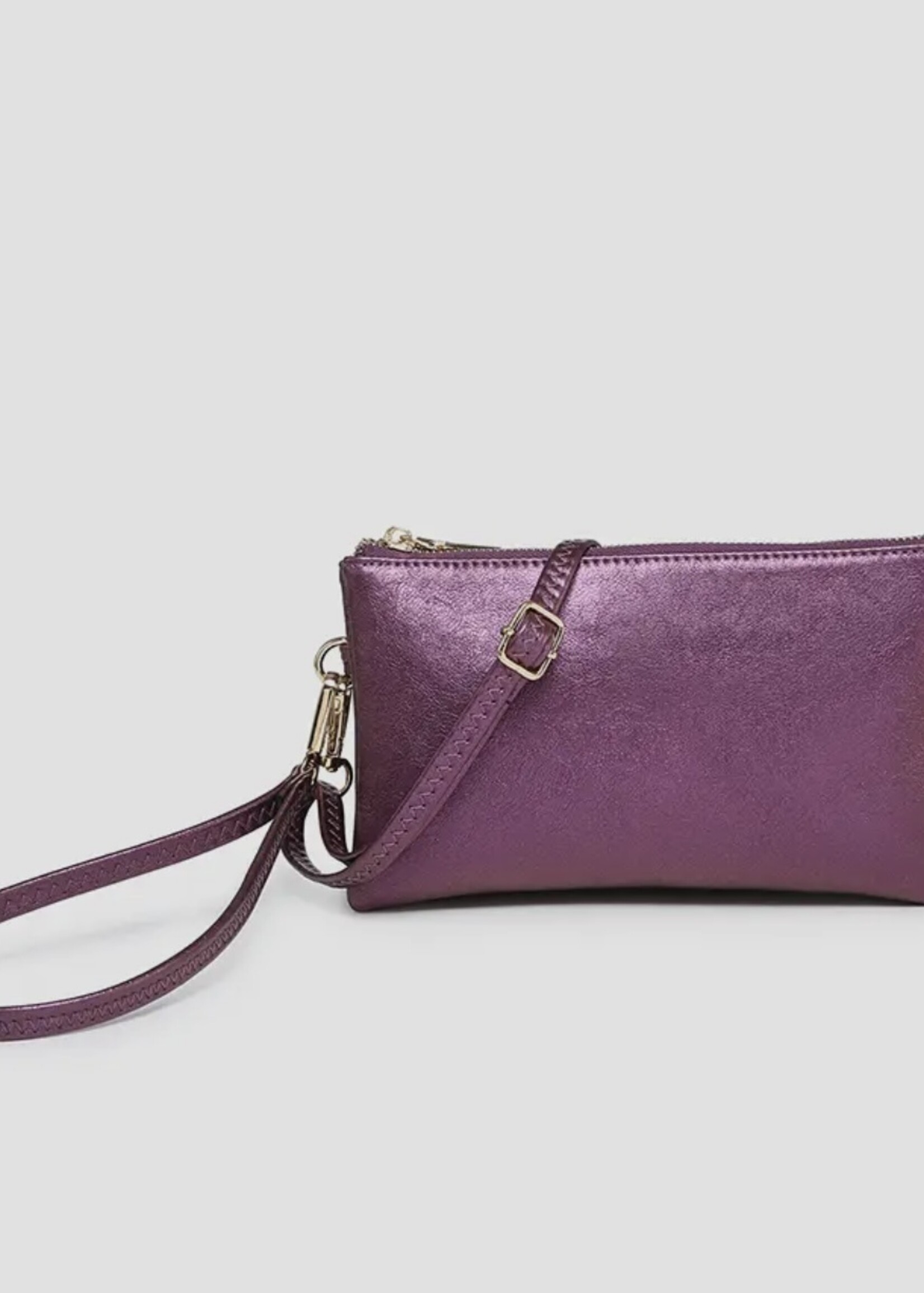 Jen & Co. Sapphire Purple Riley Clutch