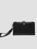 Jen & Co. Lark Wallet with Wristlet in Black