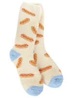 World's Softest Socks Cozy Socks-Hot Dog
