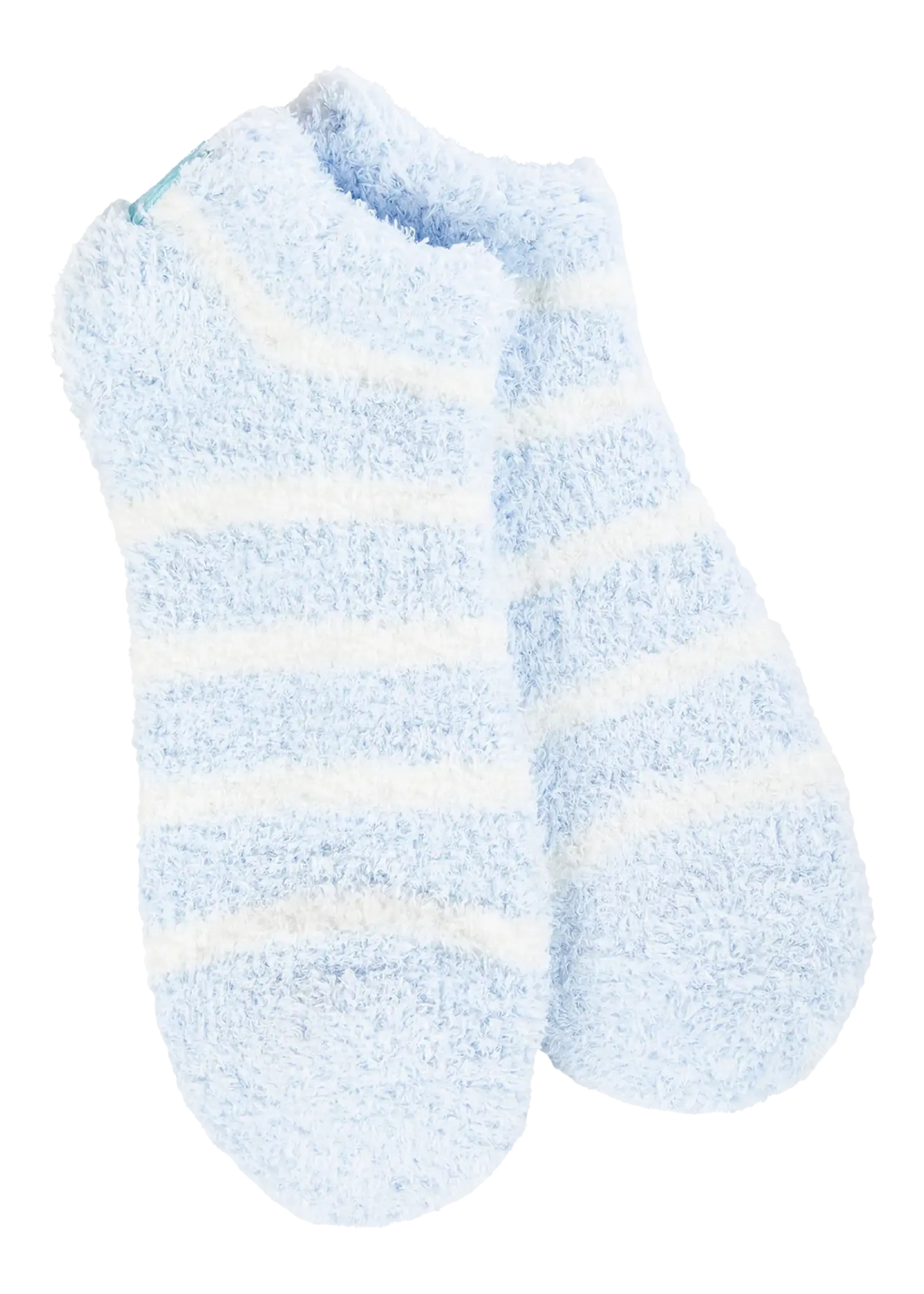 World's Softest Socks Cozy Short Socks-Oxford Blue