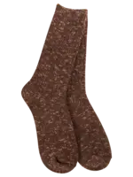 World's Softest Socks Ragg Crew Socks-Coffee