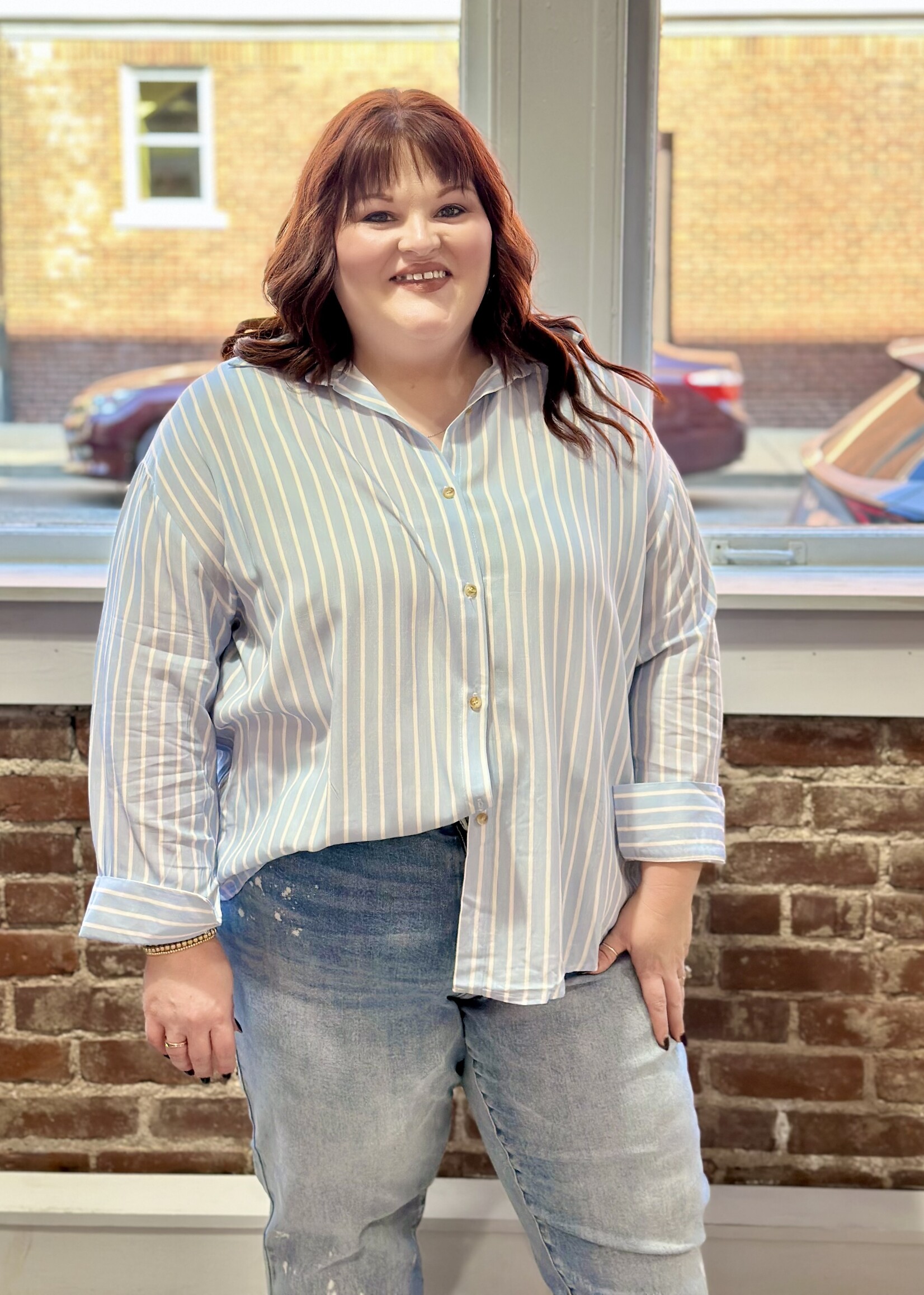 Grace+Emma Kathryn Classic Button Up