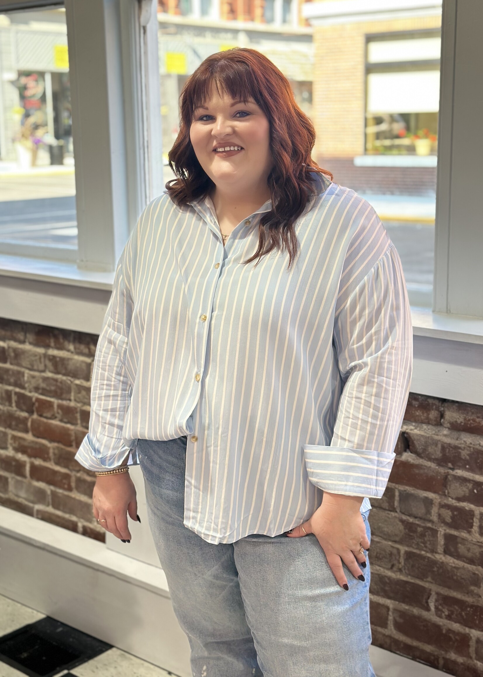 Grace+Emma Kathryn Classic Button Up