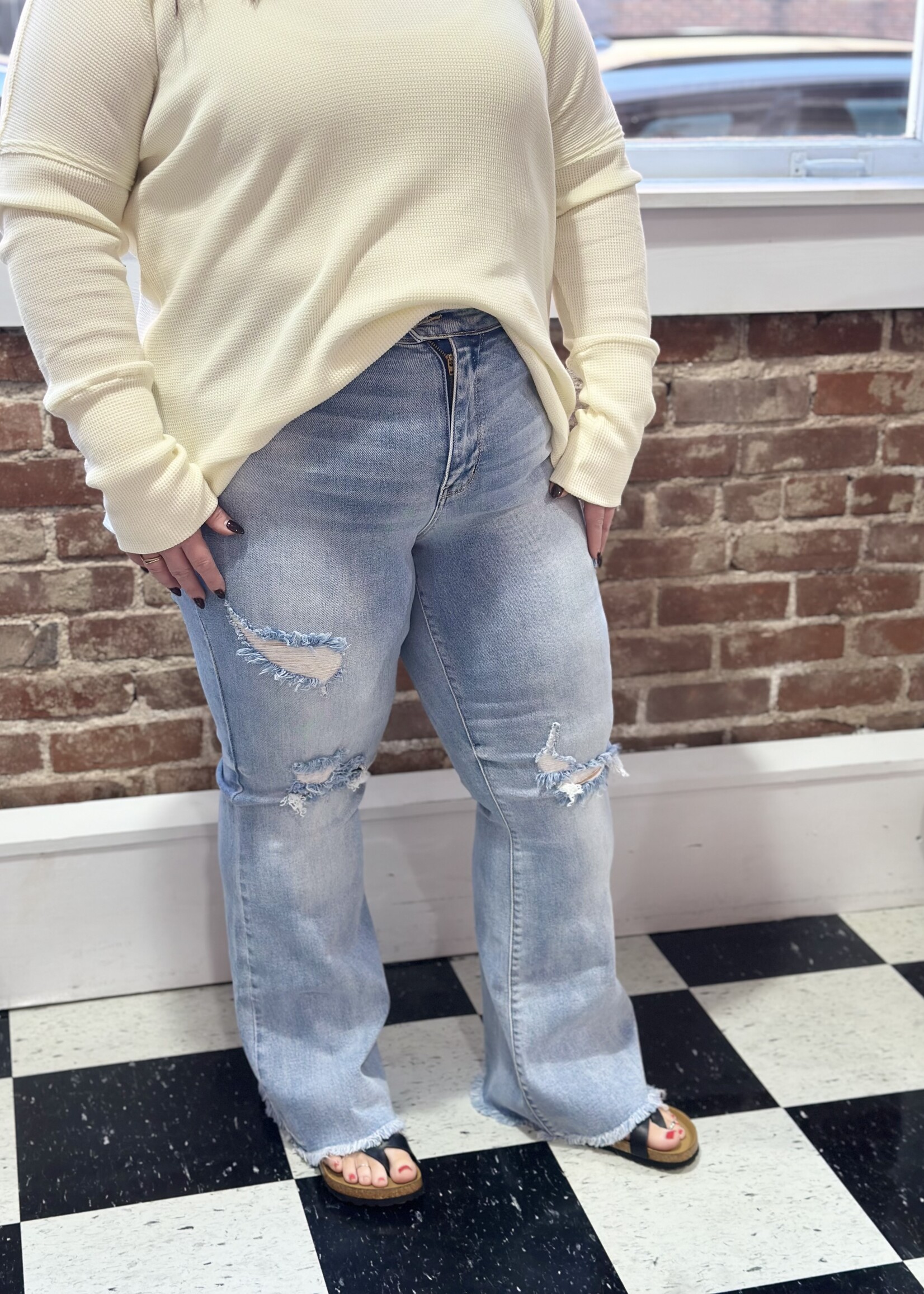 Judy Blue Holy Grail High Waisted Flares