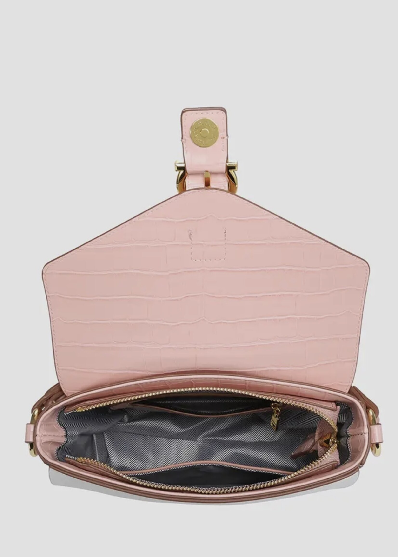Jen & Co. The Melbourne Shoulder Bag in Beige