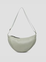 Jen & Co. The Rosalie Banana Sling Bag in Sage