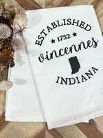 Vincennes, IN Tea Towel