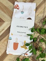 Geometry Foraging Tea Towel
