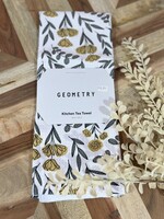 Geometry Geometry Yellow Charlotte Tea Towel
