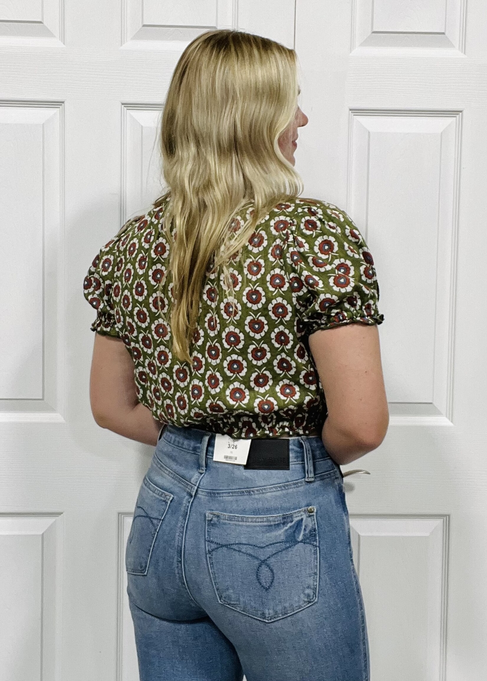 Bucketlist Olive Me Top