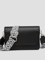 Jen & Co. The Noah Crossbody in Black
