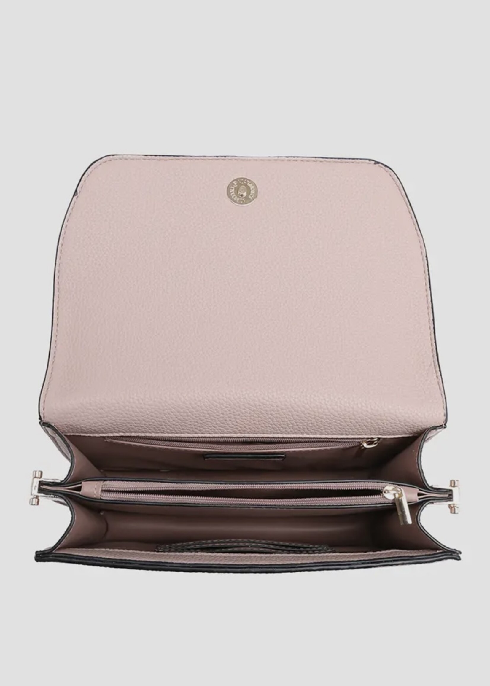 Jen & Co. The Noah Crossbody in Parchment