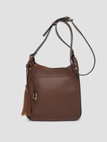 Jen & Co. The Lucinda Crossbody in Brown