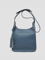 Jen & Co. The Lucinda Crossbody in Dark Peacock