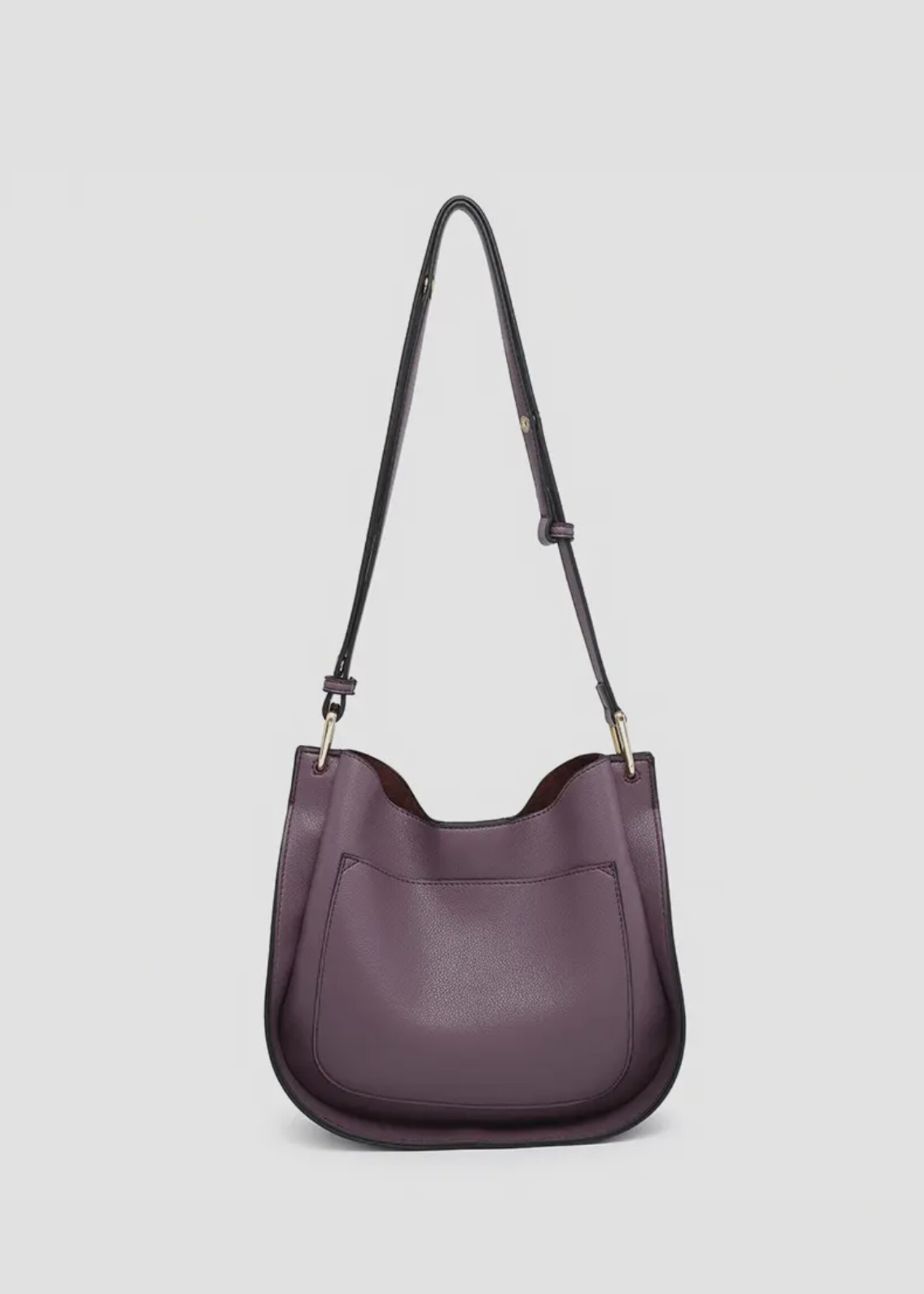 Jen & Co. The Ramona Crossbody in Dark Lilac