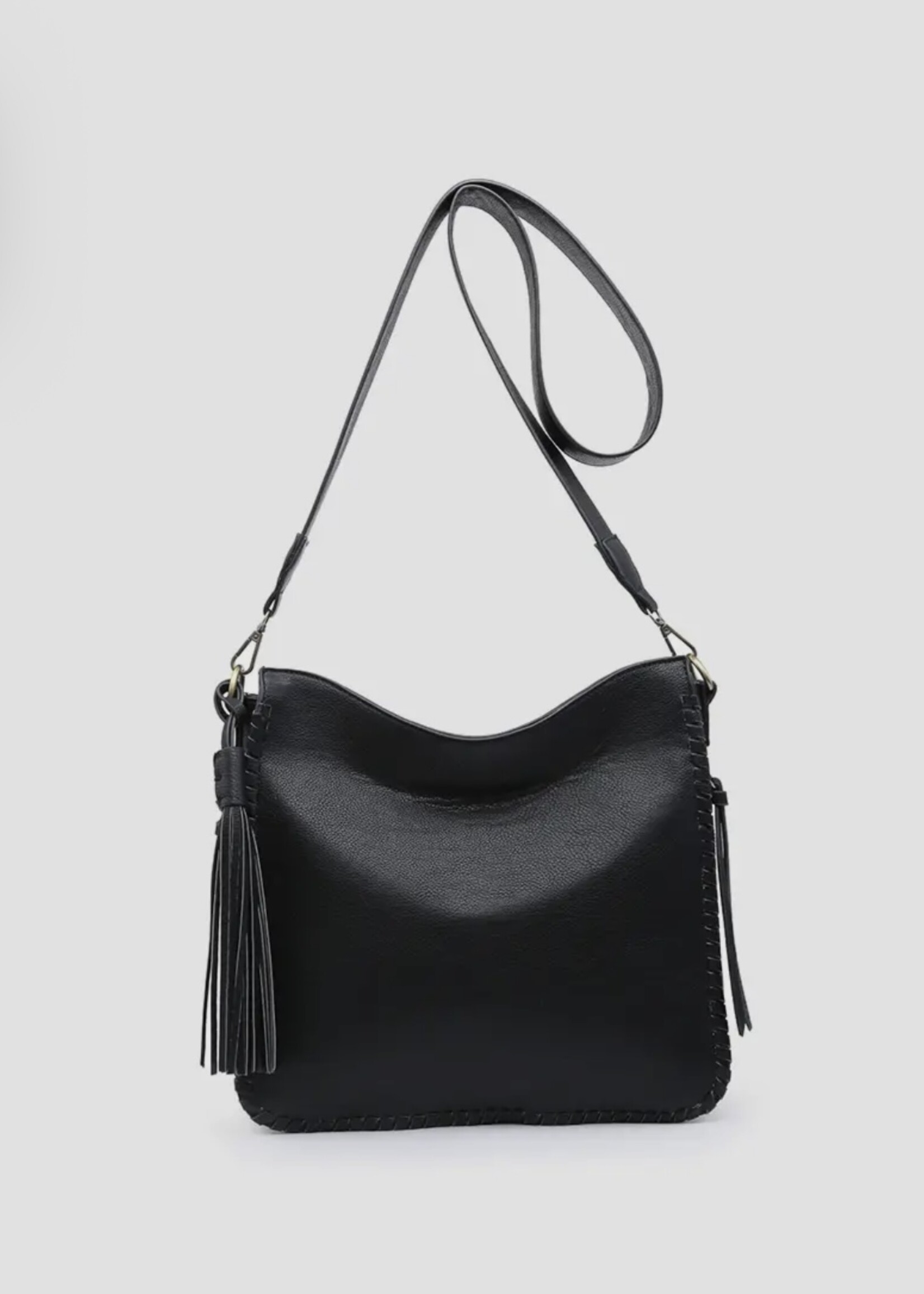 Jen & Co. Black Nina Crossbody
