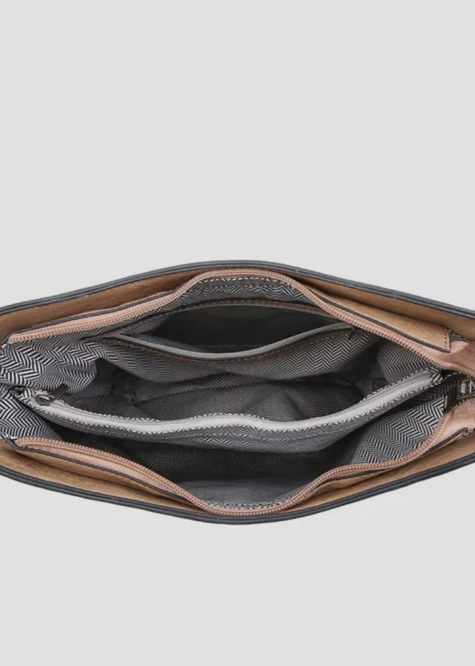 Jen & Co. Black Nina Crossbody