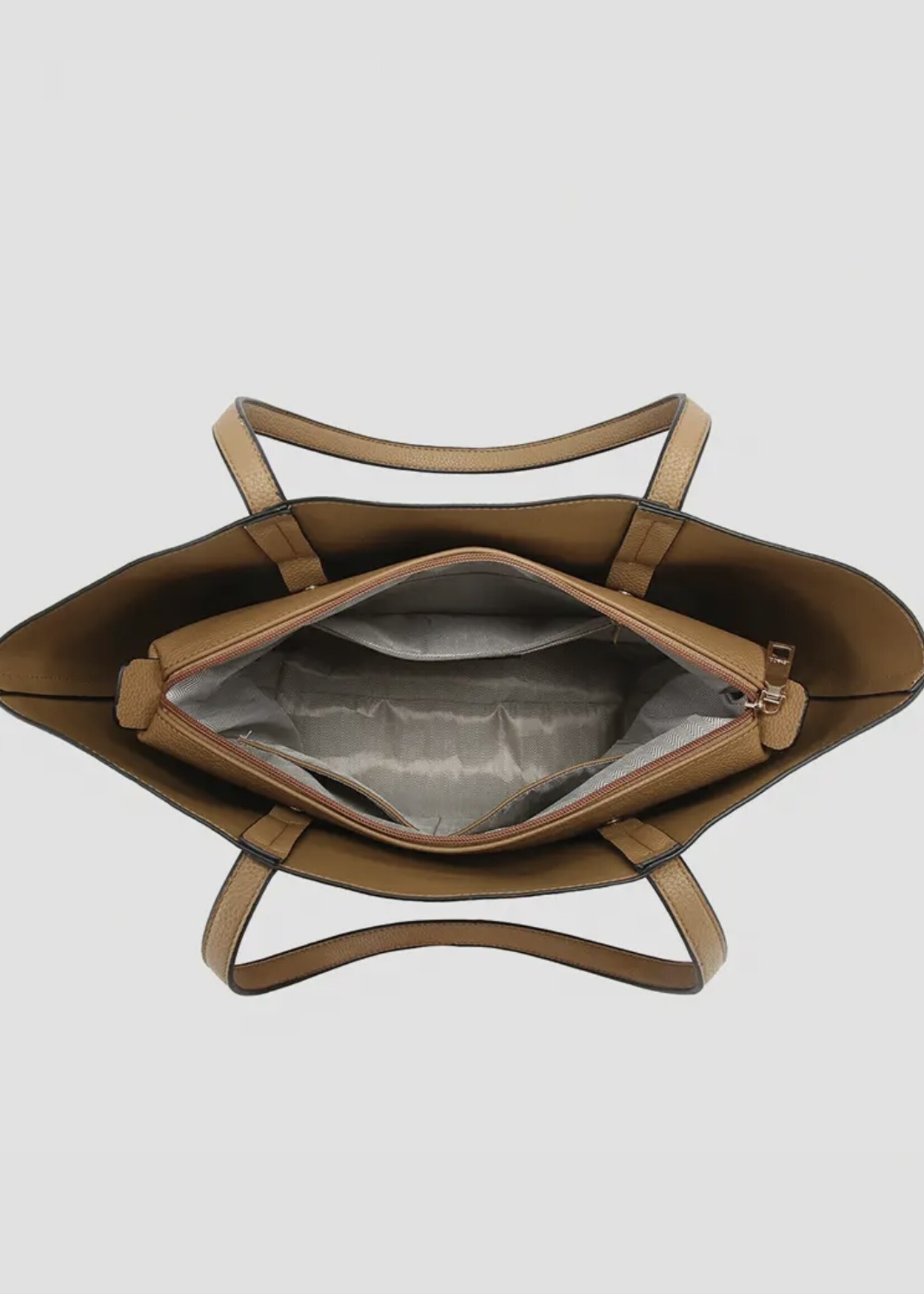 Jen & Co. The Millie Classic Tote in Dark Green