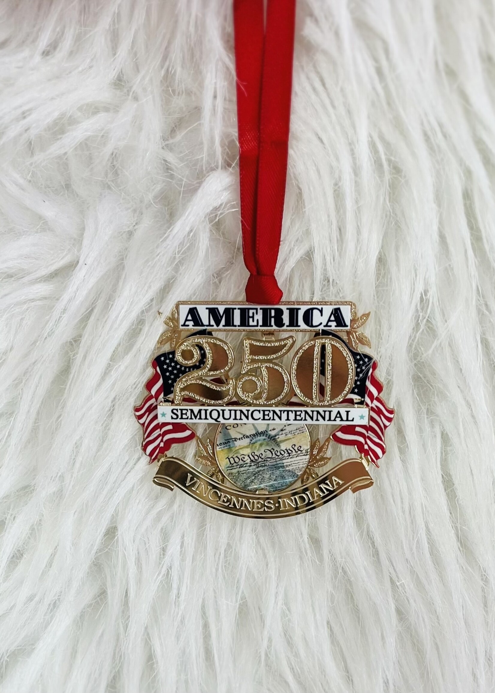 Vincennes, IN Semiquincentennial Commemorative Ornament