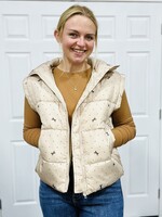 Blu Pepper Polka Dot/Bow Vest