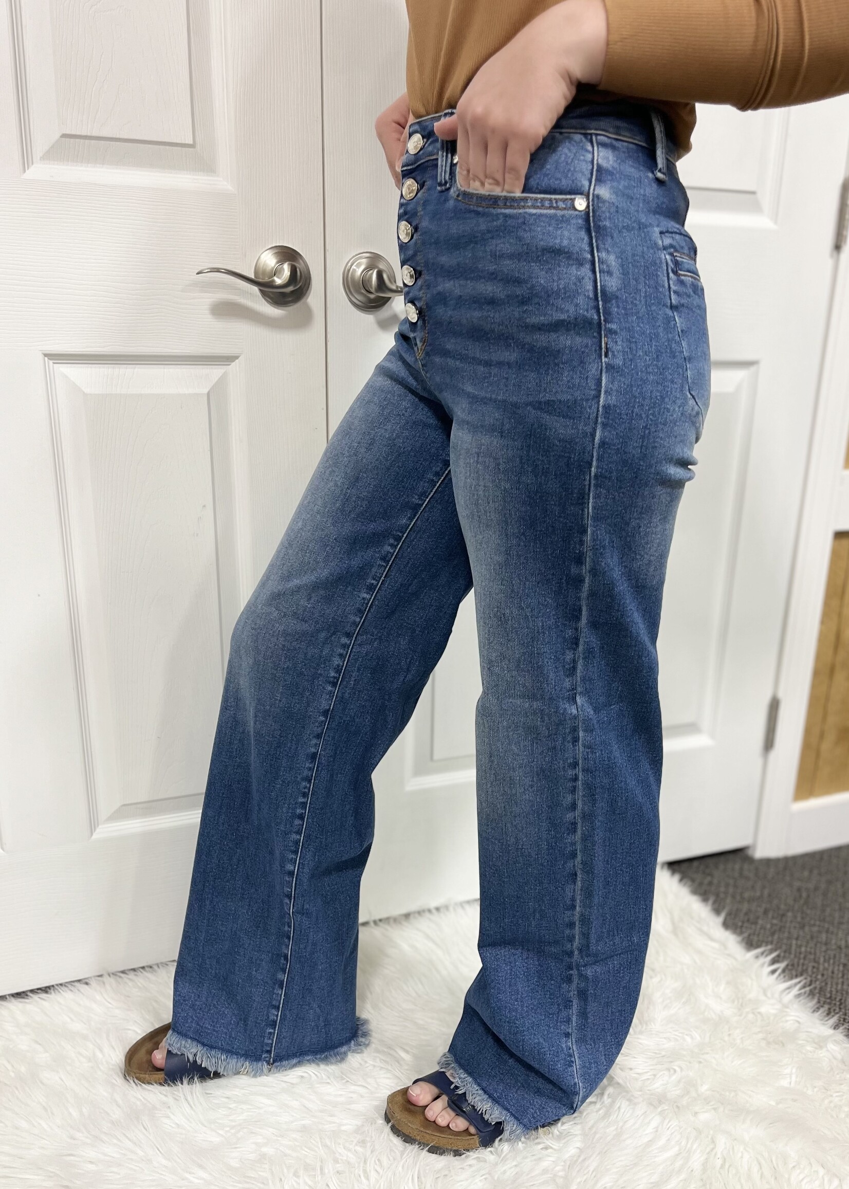 Judy Blue Office Fridays Column Jeans