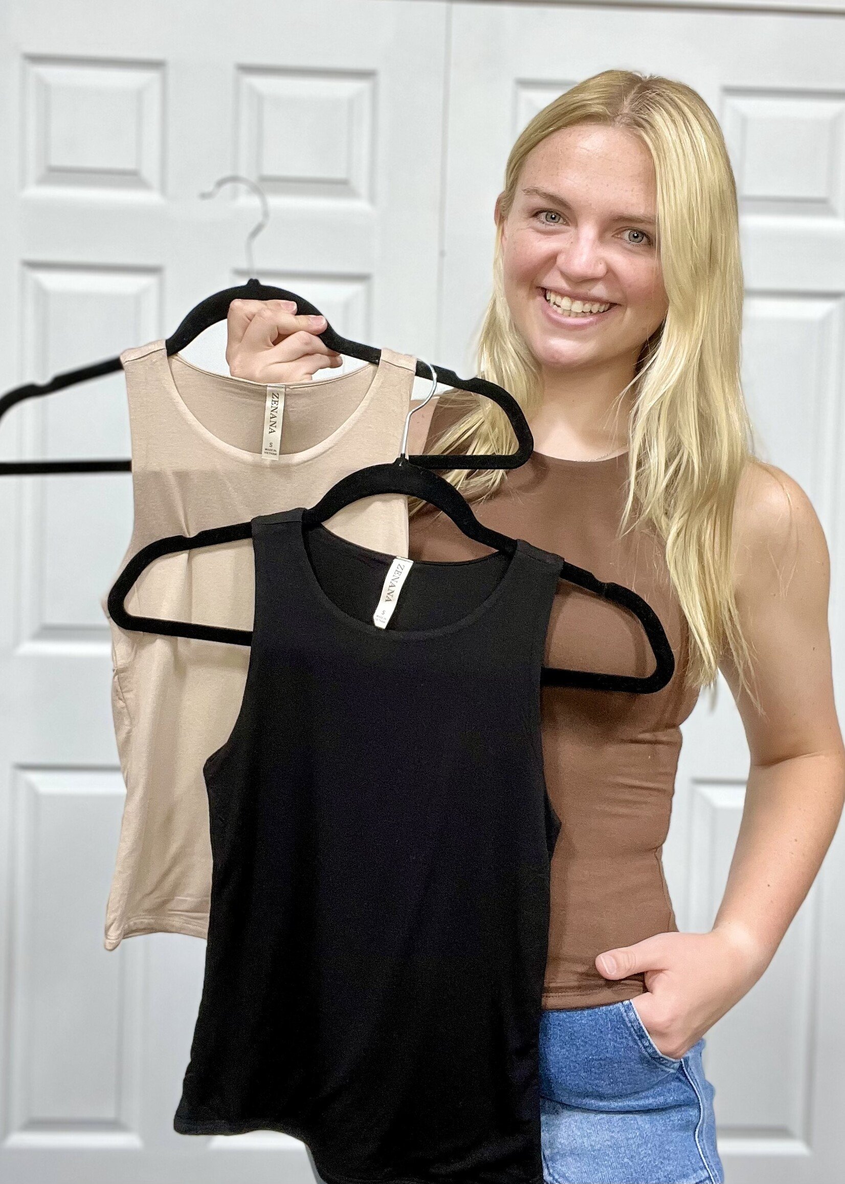 Zenana Double Layer Tank