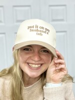 Attic Salt Boutique Put It On My Husband’s Tab Hat in Ash Mocha