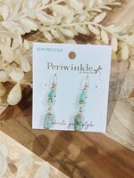 Periwinkle Amazonite Dangle Earrings