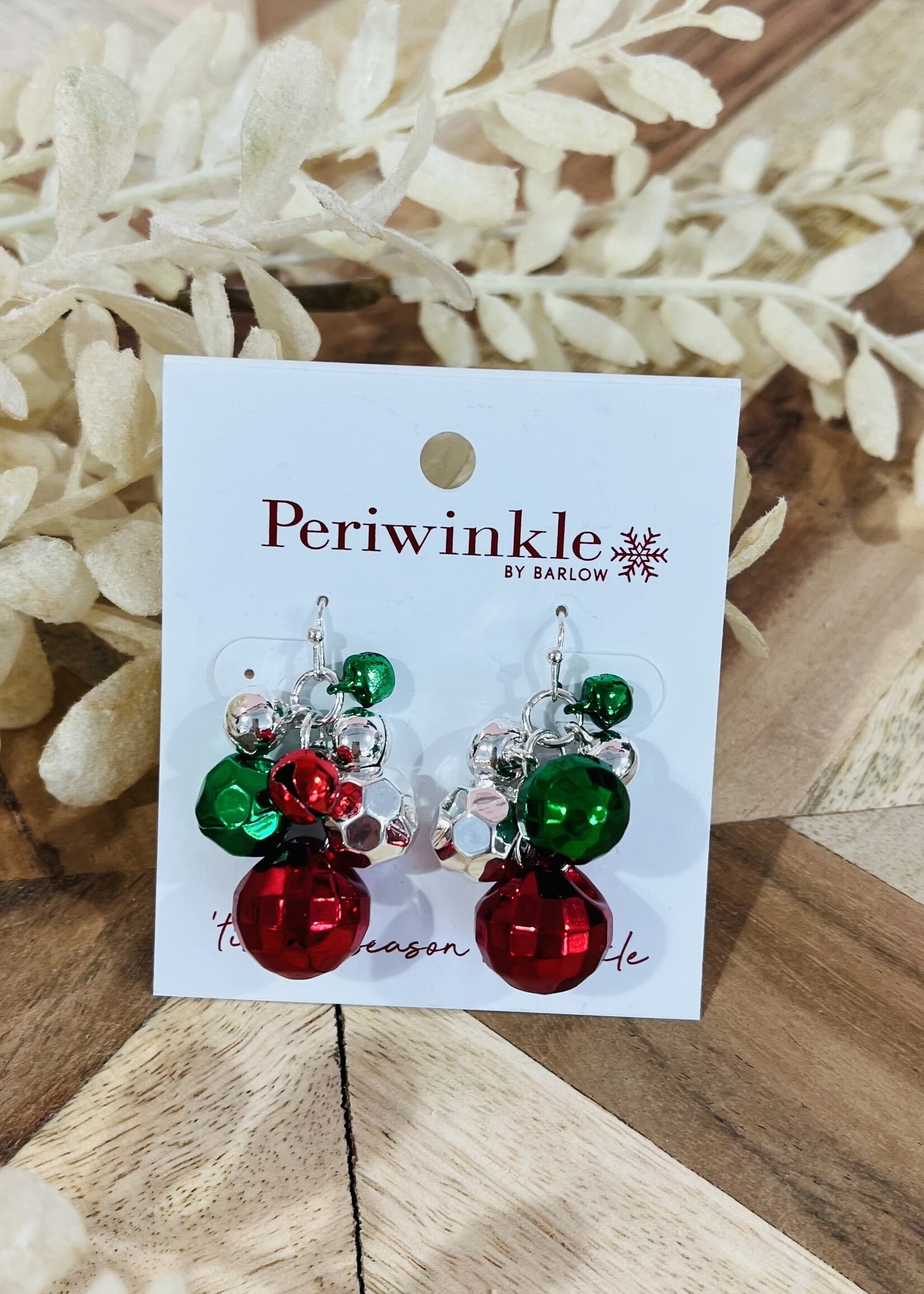 Periwinkle Jingle All The Way Earrings