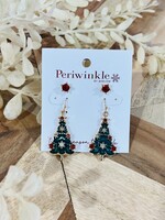 Periwinkle Christmas Tree Dangles