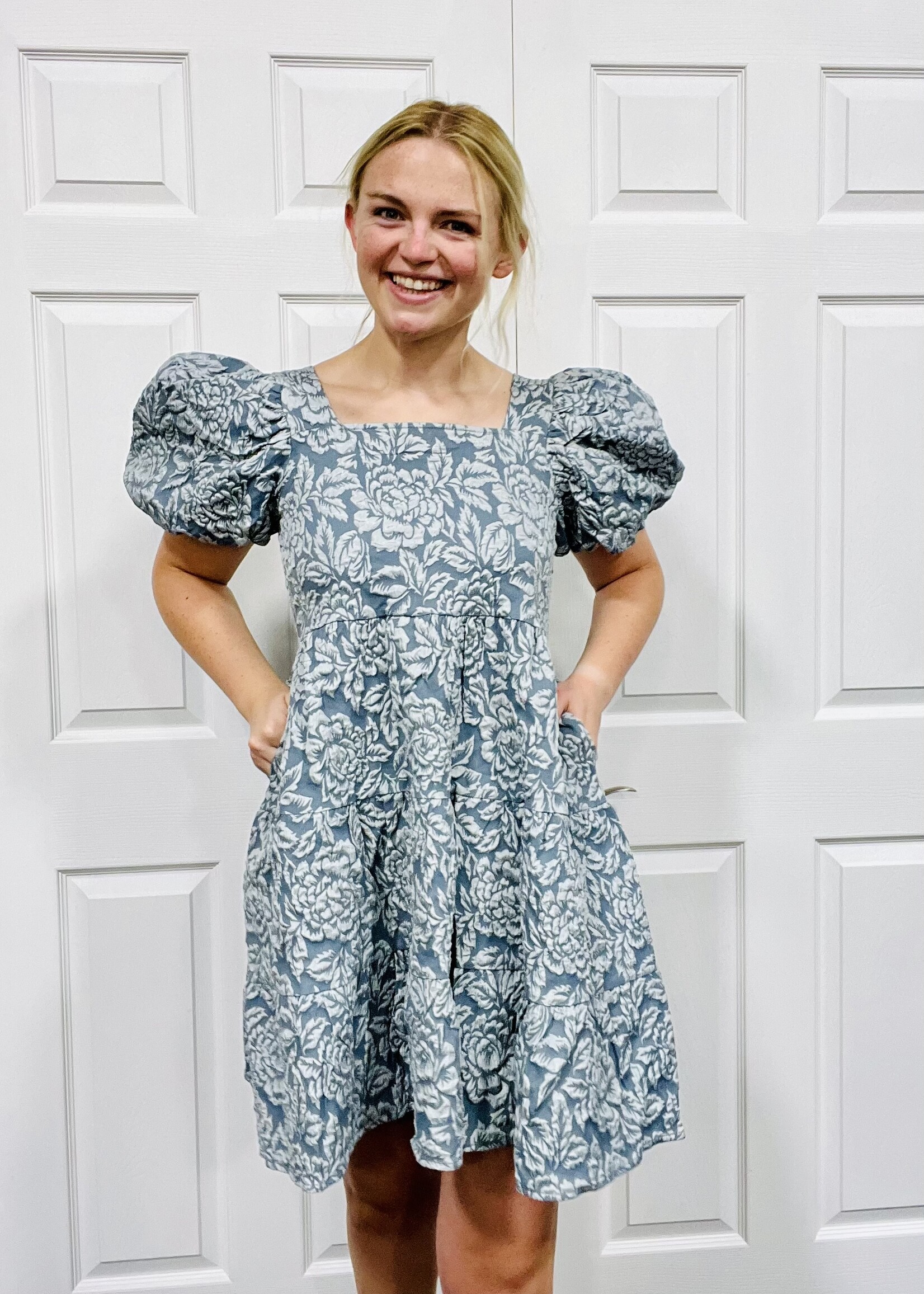 Grace+Emma The Dolly Jacquard Dress
