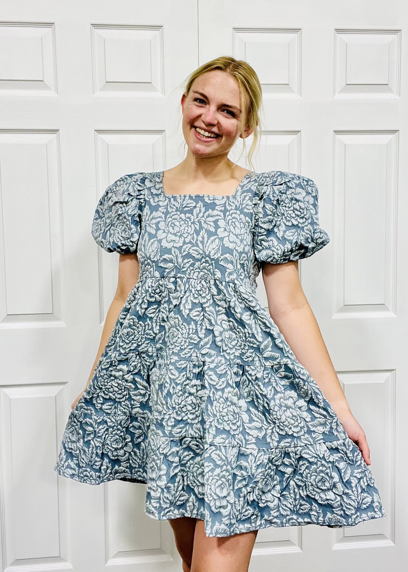 Grace+Emma The Dolly Jacquard Dress