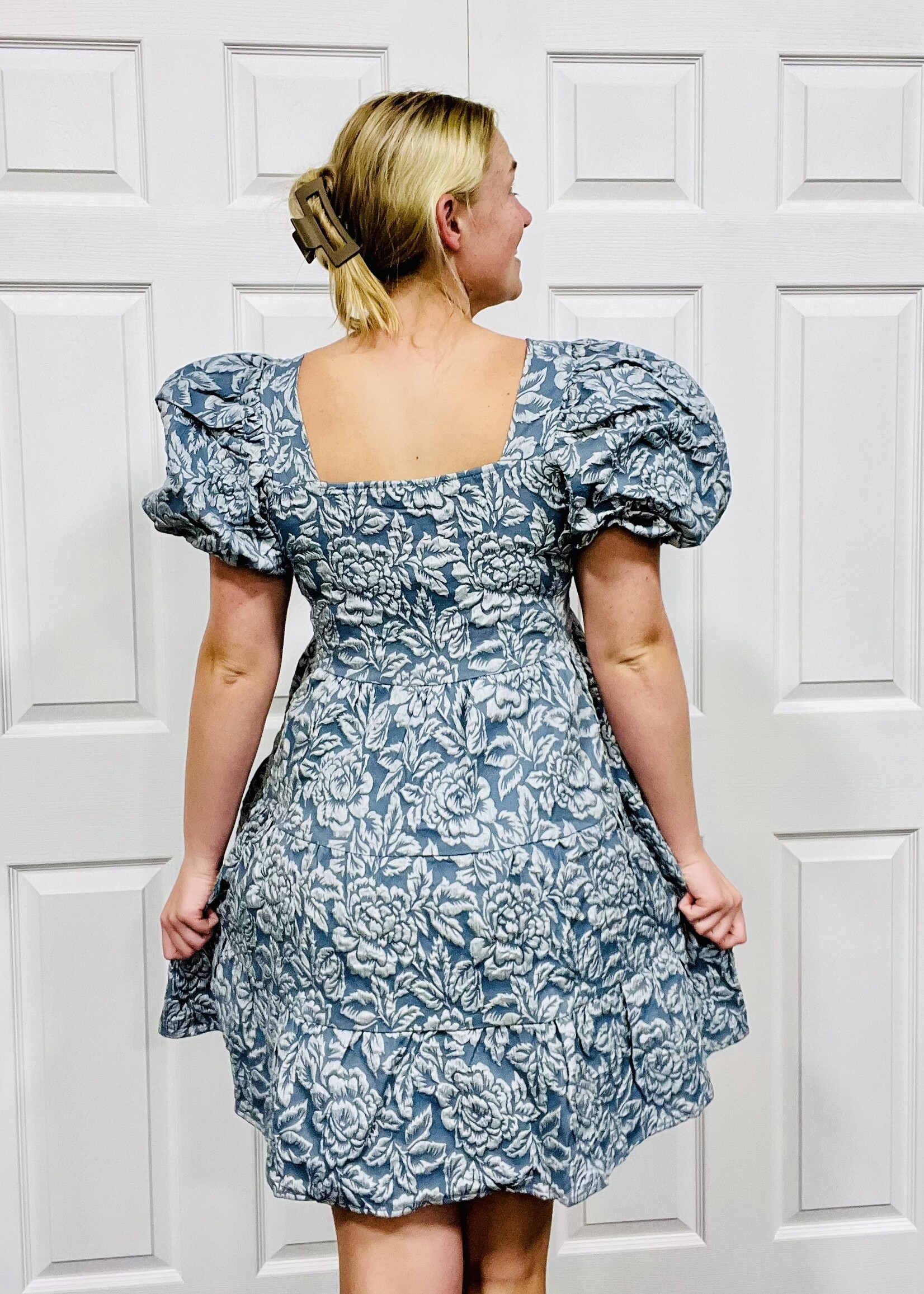 Grace+Emma The Dolly Jacquard Dress