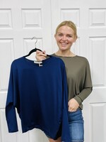 Grace+Emma Dolman Long Sleeve Layering Top