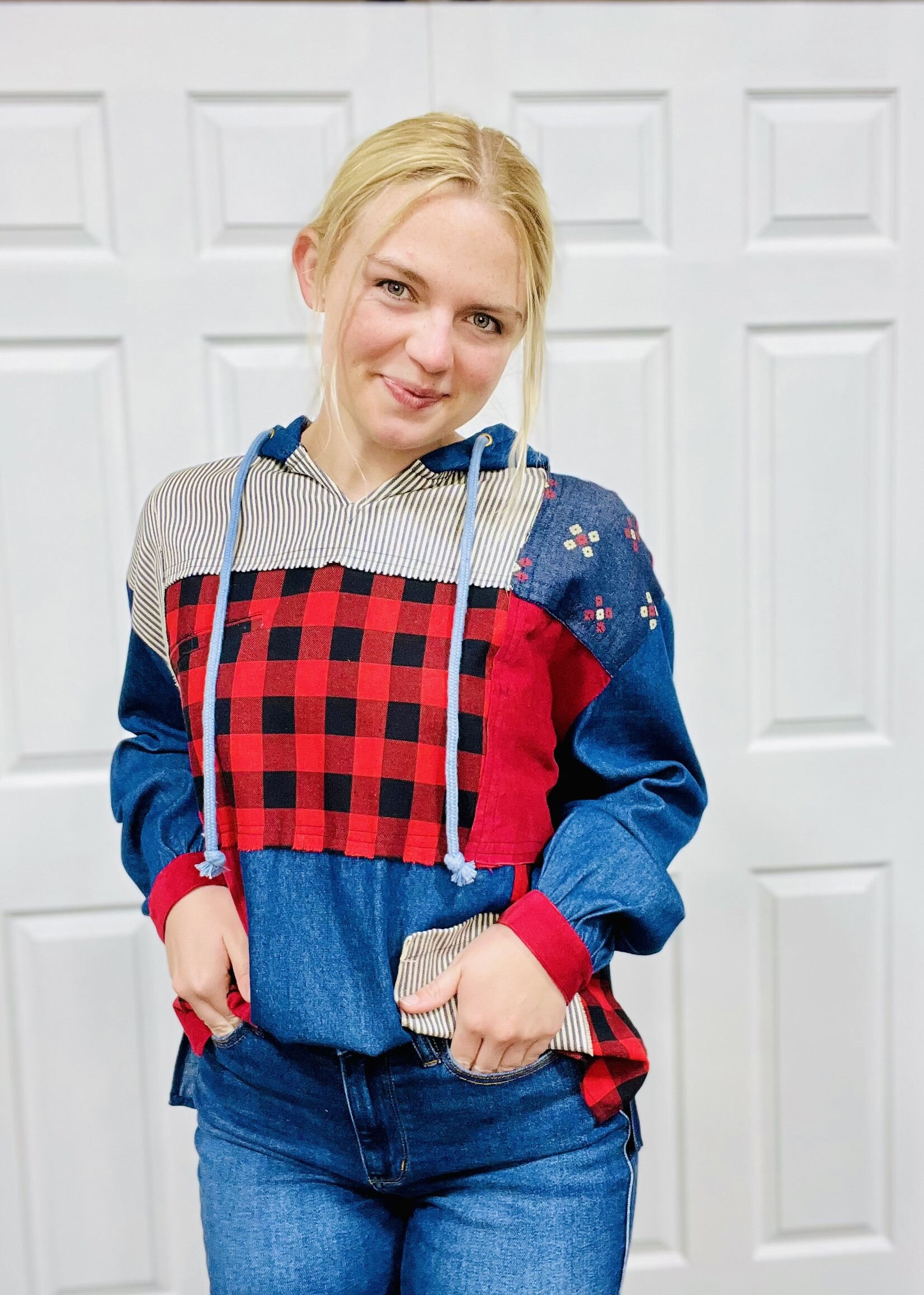 Bohera The Americana Patchwork Hoodie