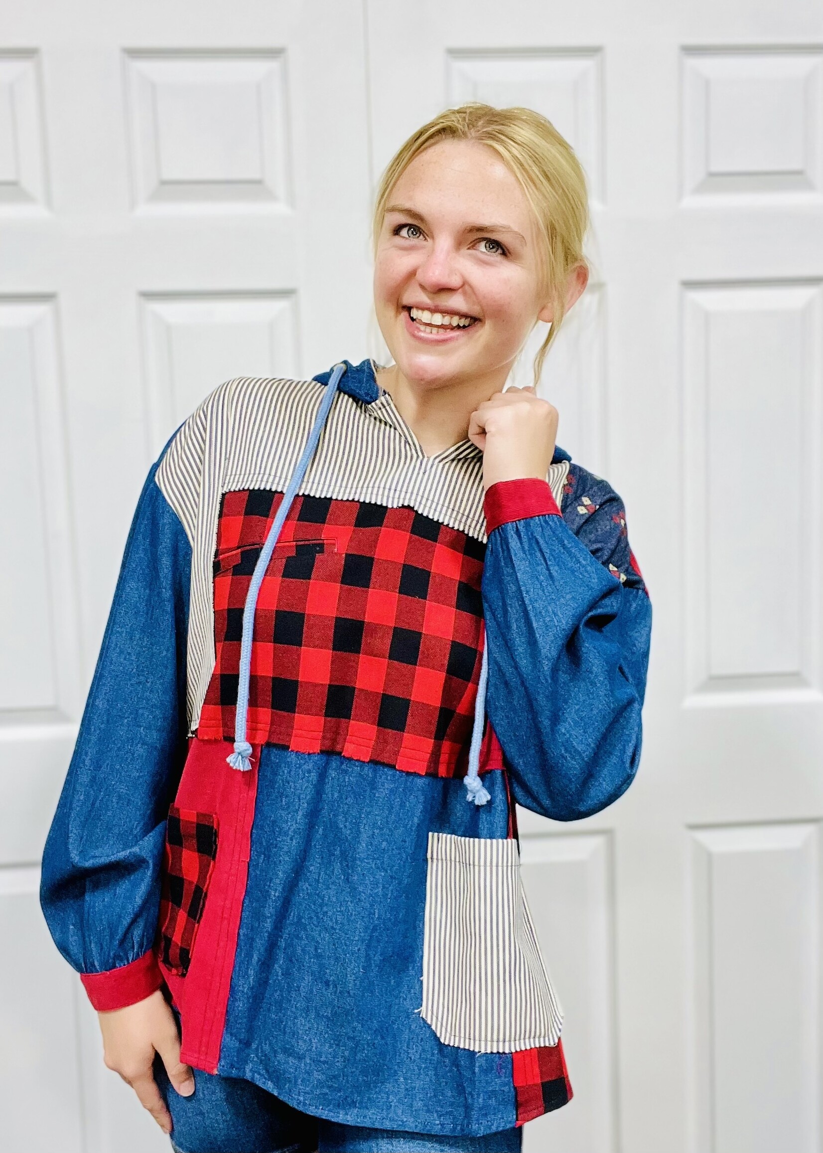 Bohera The Americana Patchwork Hoodie
