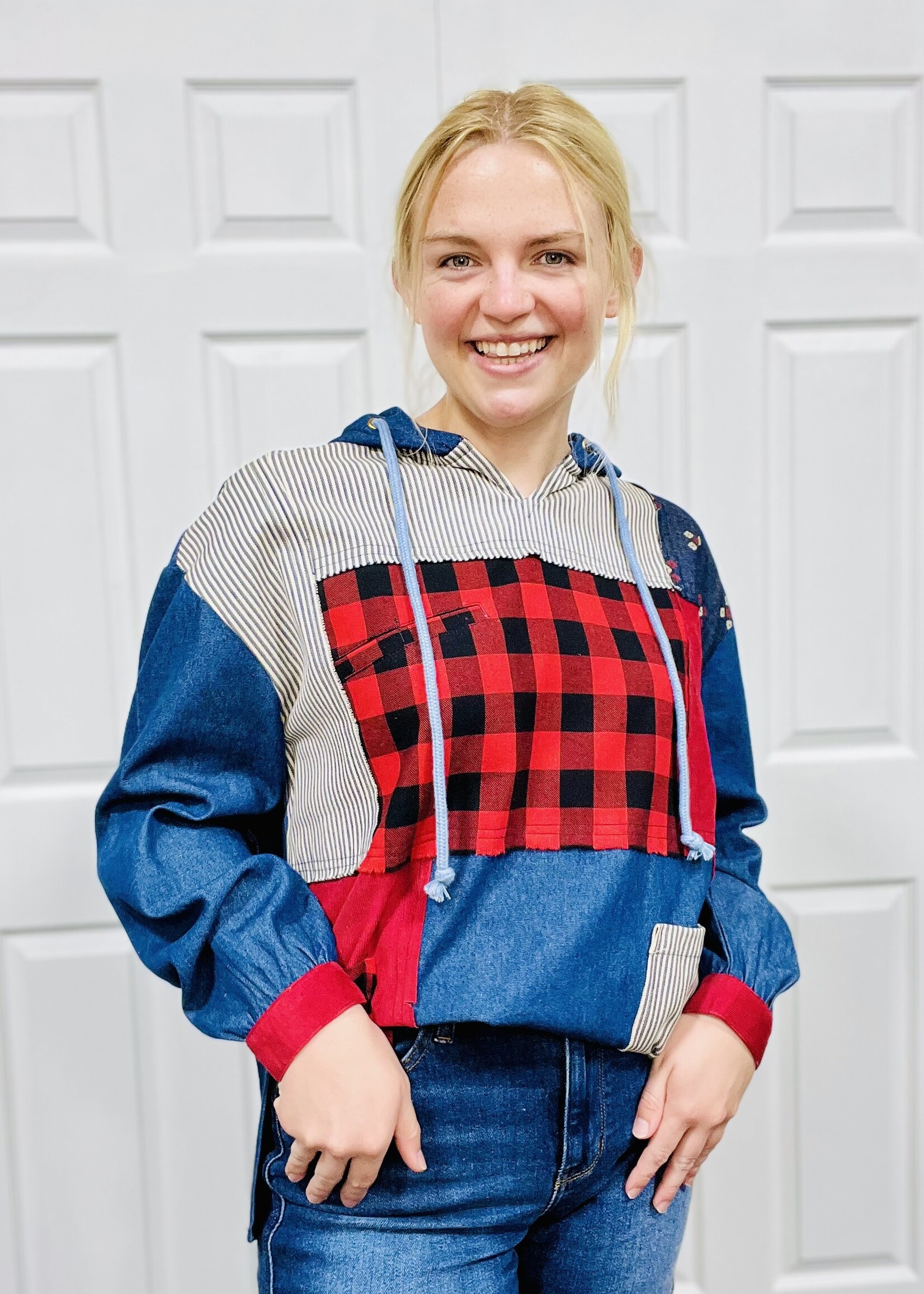 Bohera The Americana Patchwork Hoodie