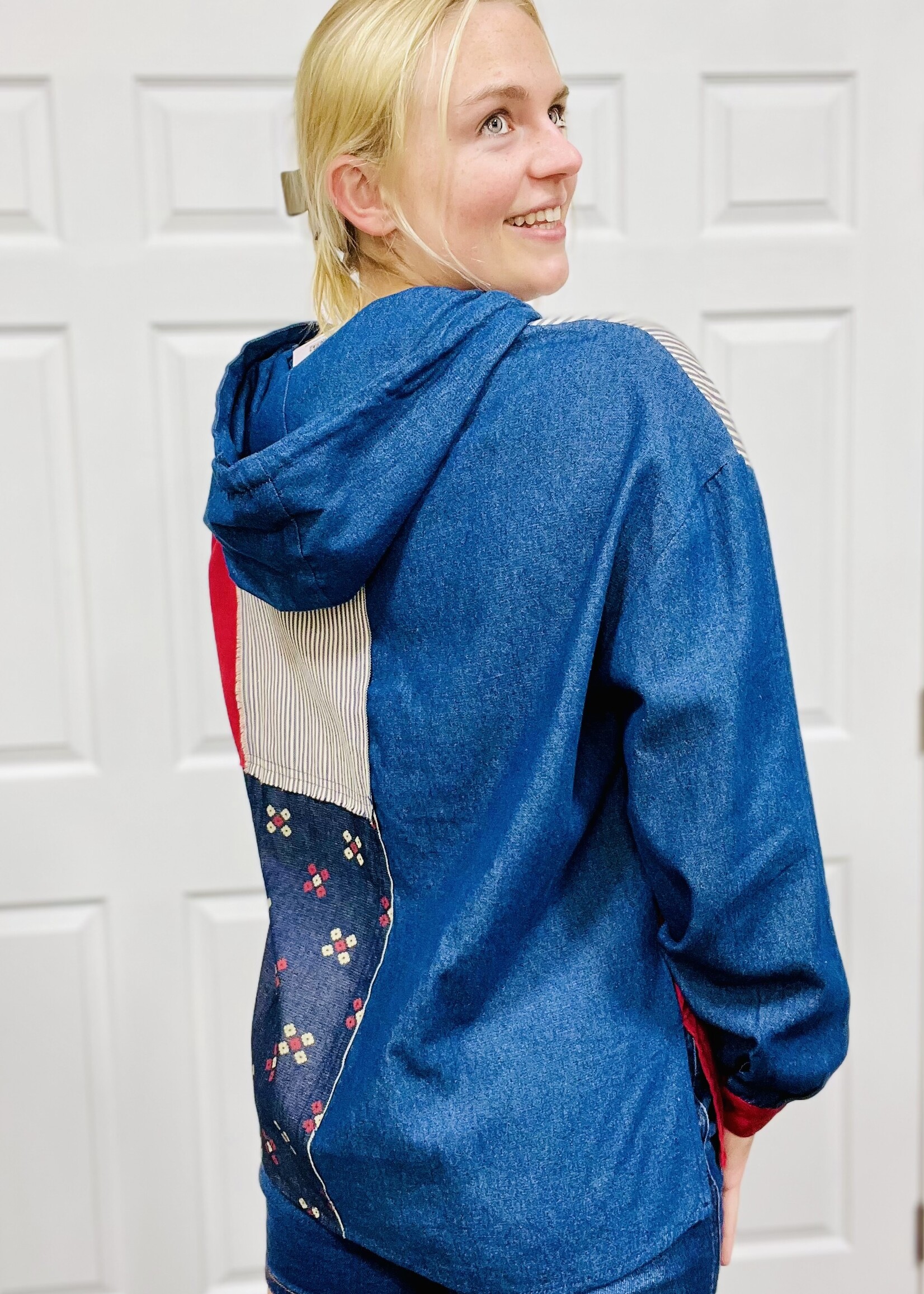 Bohera The Americana Patchwork Hoodie