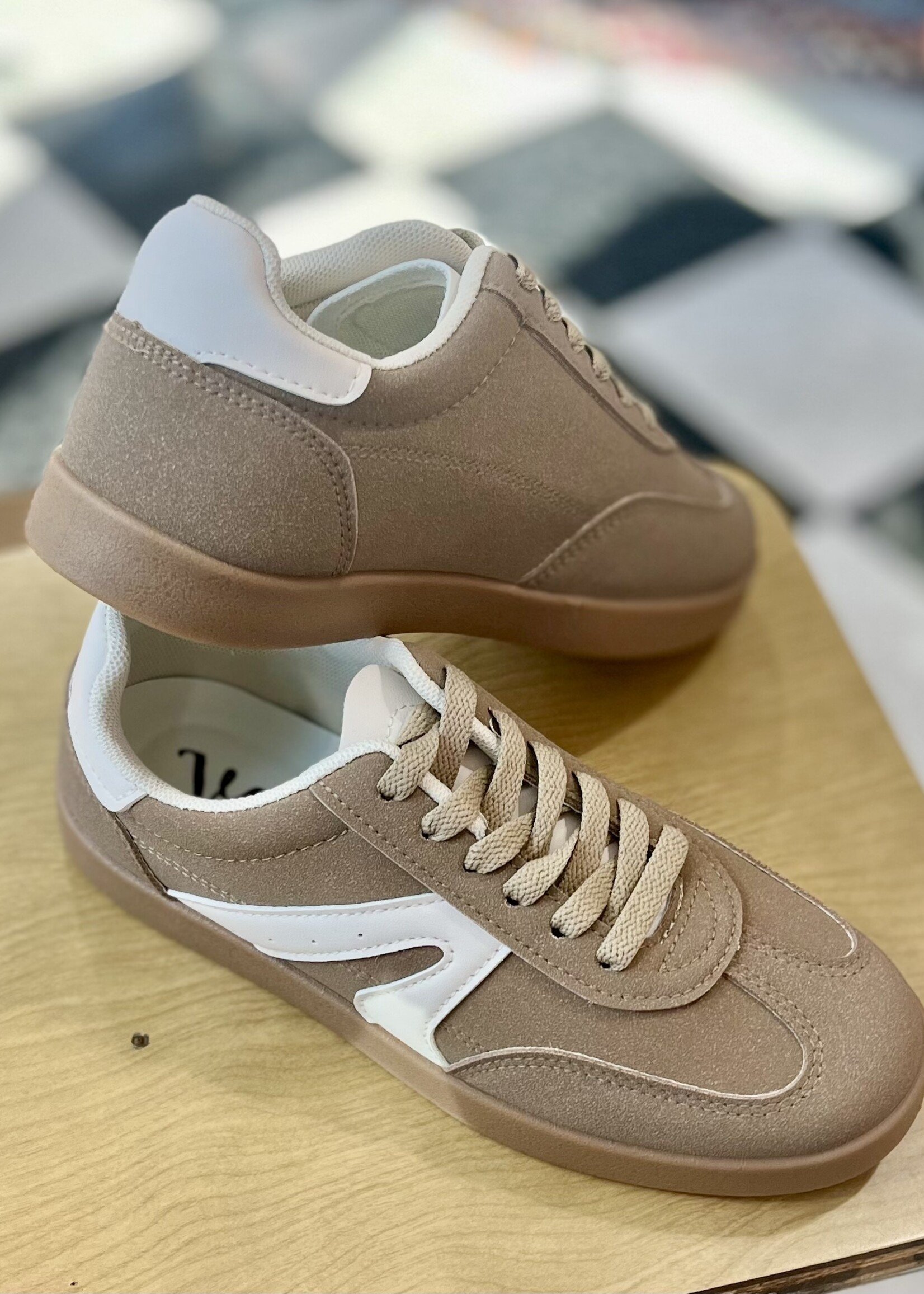 Very G Brown Retro Sneaker