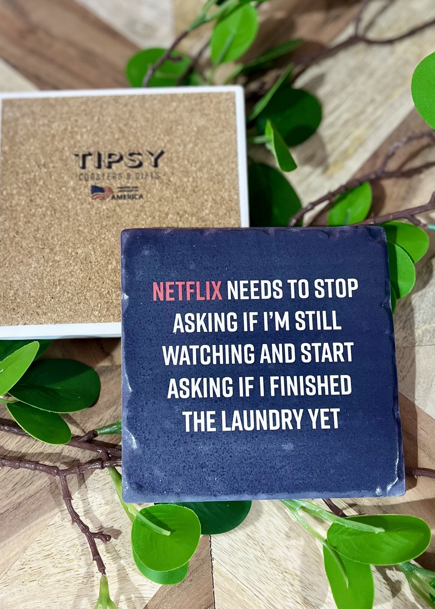 Netflix Needs to Stop Ceramic Coaster