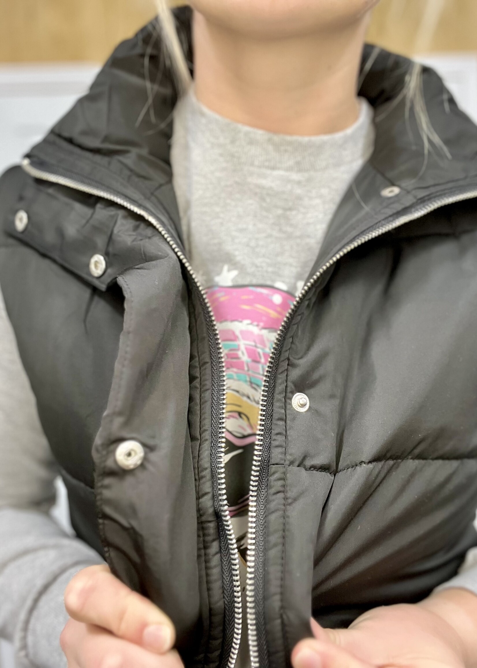 Katydid Long Puffer Vest