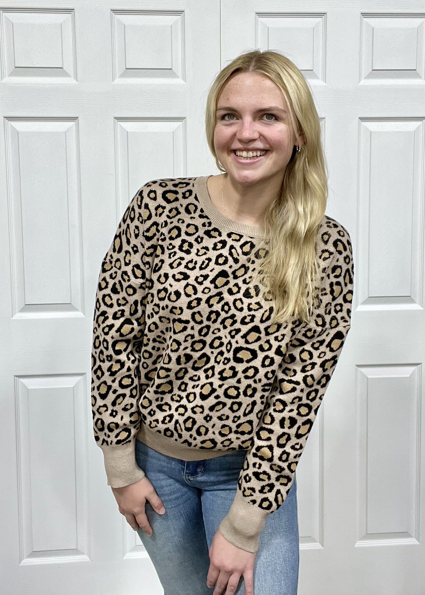 Haptics Wildside Leopard Sweater