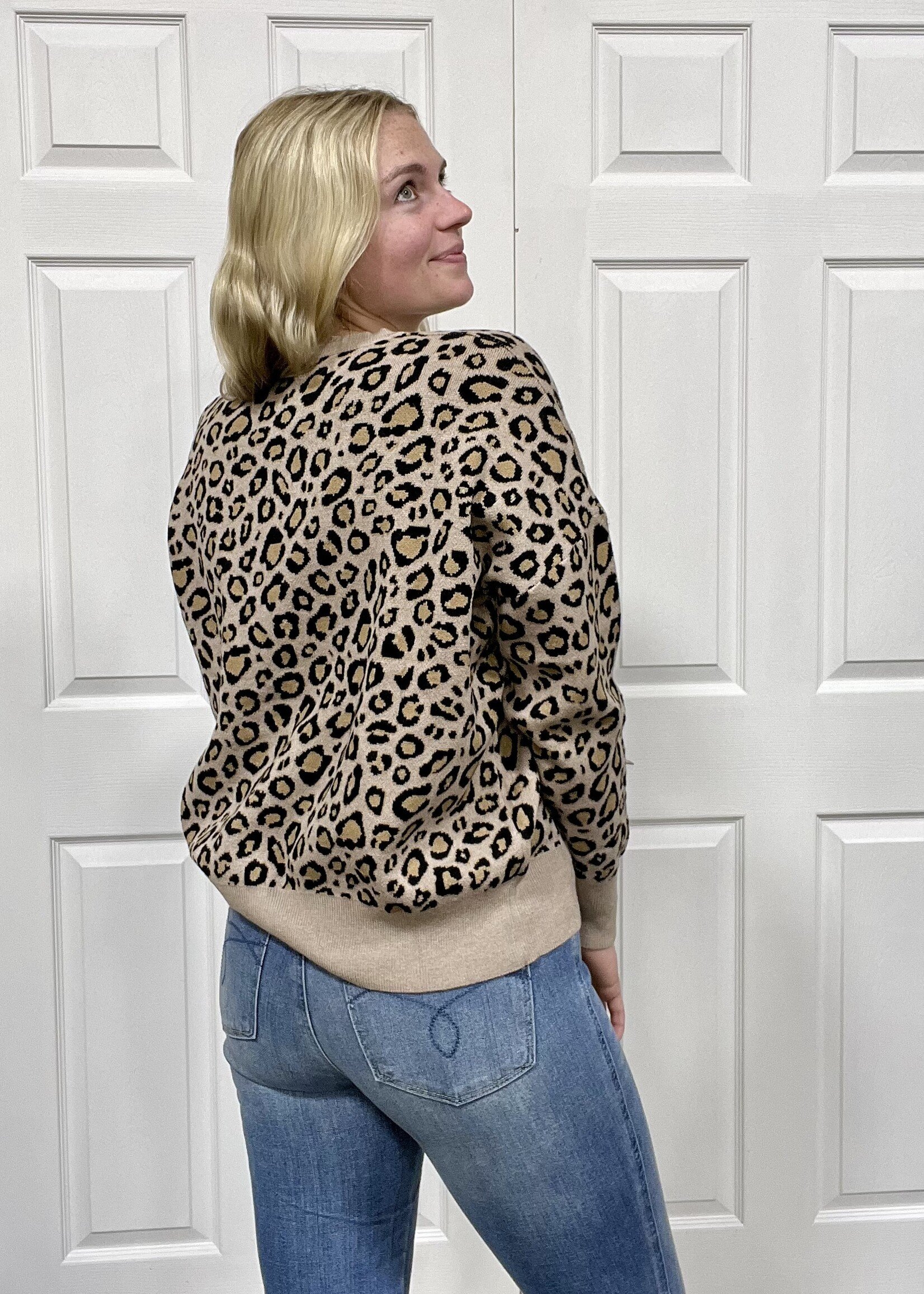 Haptics Wildside Leopard Sweater