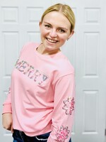 Grace+Emma Pearl “Merry” Sweatshirt