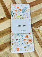 Geometry Honeybee Heaven Tea Towel
