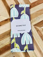 Geometry Tulips for Days Tea Towel