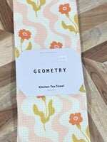 Geometry Dreamy Path Tea Towel