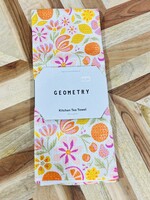 Geometry Raz Tea Towel